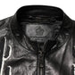 Black Guns n' Roses FullZip Men Biker Jacket