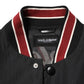 Black Pin Up Button Down Men Bomber Jacket
