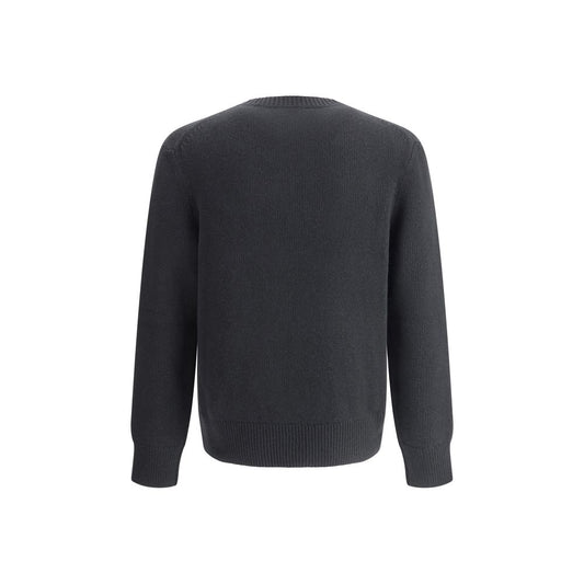 Black Wool Sweatshirt