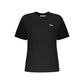 Black Cotton Women T-Shirt