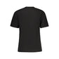 Black Cotton Women T-Shirt