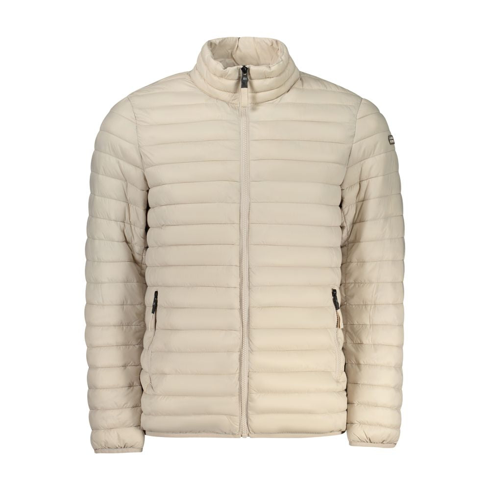Beige Poliammide Men's Jacket