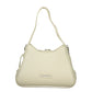 Bianco Polyurethane Women Handbag