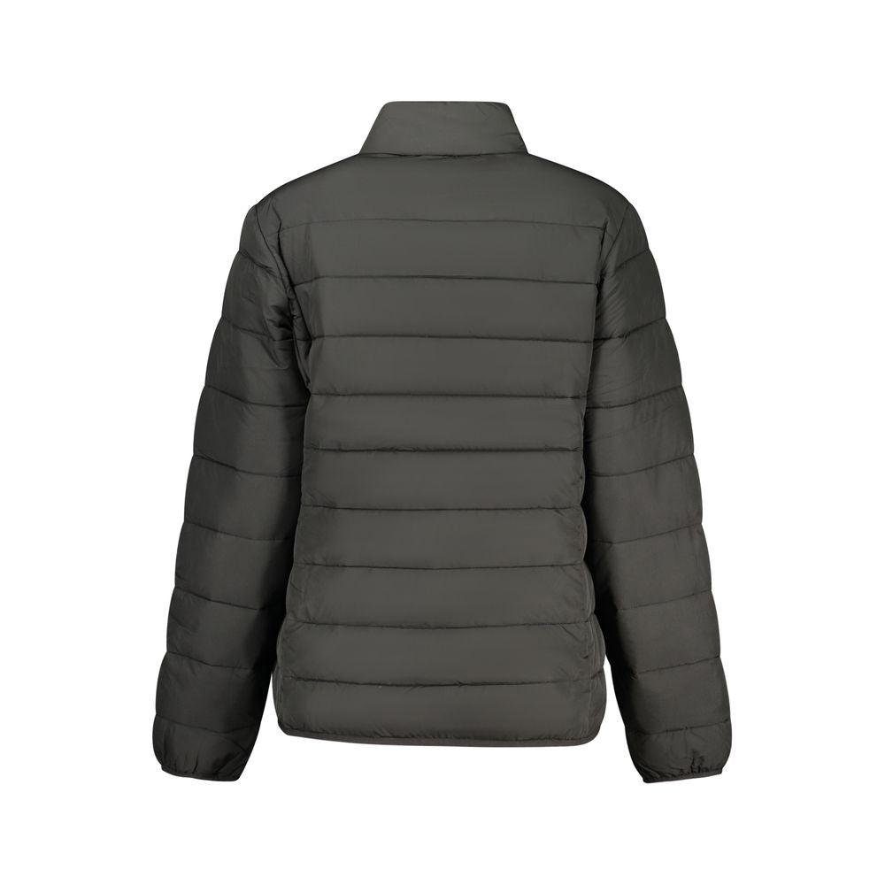 Black Polyester Shell Jacket