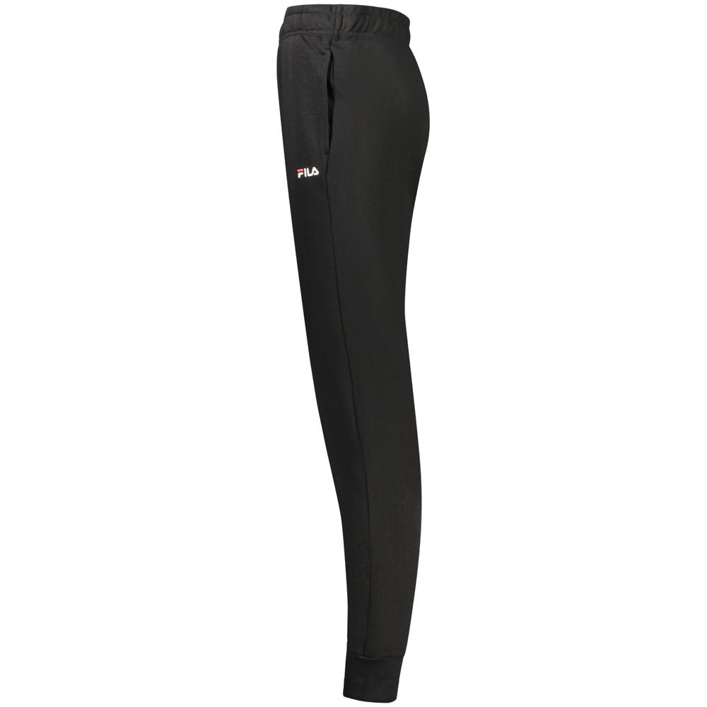 Black Organic Cotton Women's Track Pant