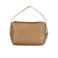 Brown Polyurethane Women's Bag