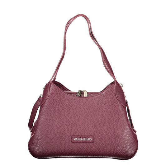 Rosso Polyurethane Women Handbag