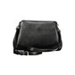 Black Polyurethane Women Handbag