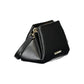 Black Polyurethane Women Handbag