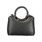 Black Polyurethane Women Handbag