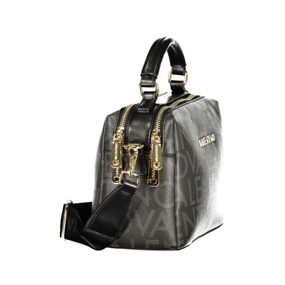 Nero Polyurethane Women Handbag