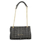 Nero Polyurethane Woman Handbag
