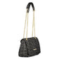 Nero Polyurethane Woman Handbag
