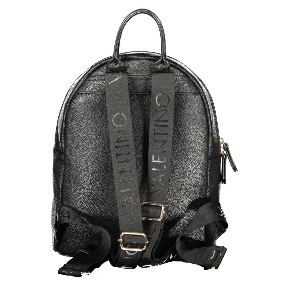 Nero Poliuretano Women Backpack