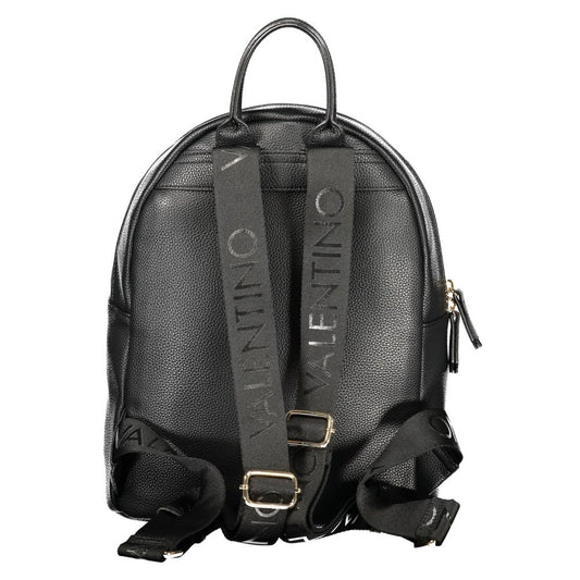 Nero Poliuretano Women Backpack