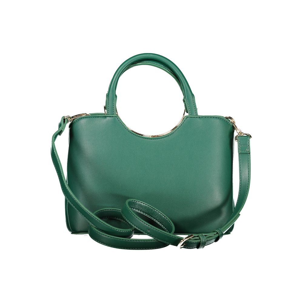 Verde Polyurethane Women Handbag