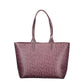 Rosso Polyurethane Women Handbag
