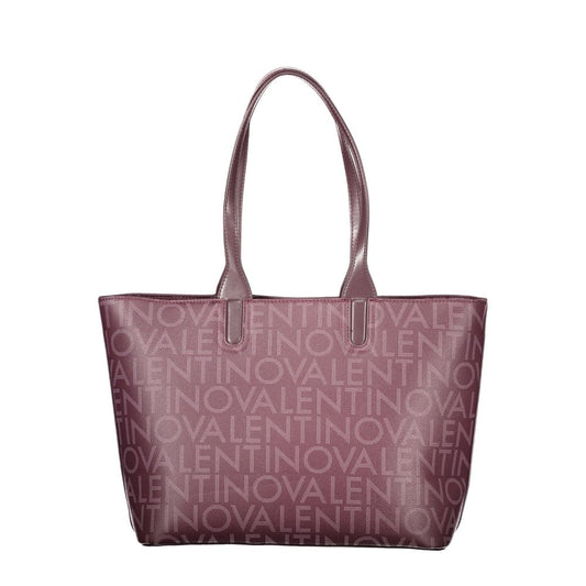 Rosso Polyurethane Women Handbag