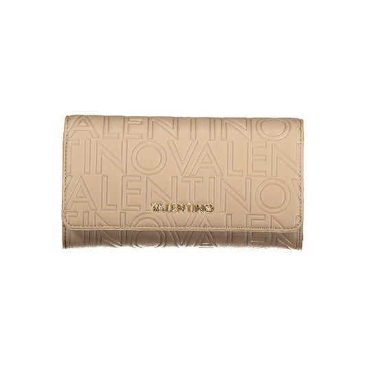 Marrone Polyurethane Women Wallet