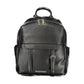 Black Polyurethane Women Backpack