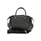 Black Polyester Women Handbag