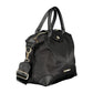 Black Polyester Women Handbag