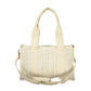 Bianco Polyester Woman Handbag