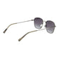 Gray Metal Sunglasses