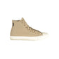 Beige Leather Unisex Sneaker
