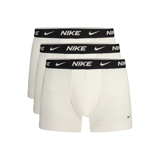 White Cotton Men's Boxer Short