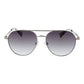 Gray Metal Sunglasses