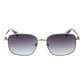 Gray Metal Sunglasses