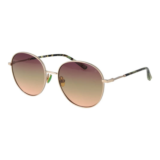 Rose Gold Metal Sunglasses