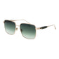 Rose Gold Metal Sunglasses