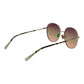Rose Gold Metal Sunglasses