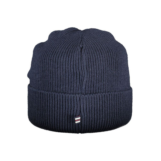 Blue Polyacrylic Men's Cap