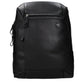 Black Leather Backpack