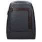 Gray Leather Backpack
