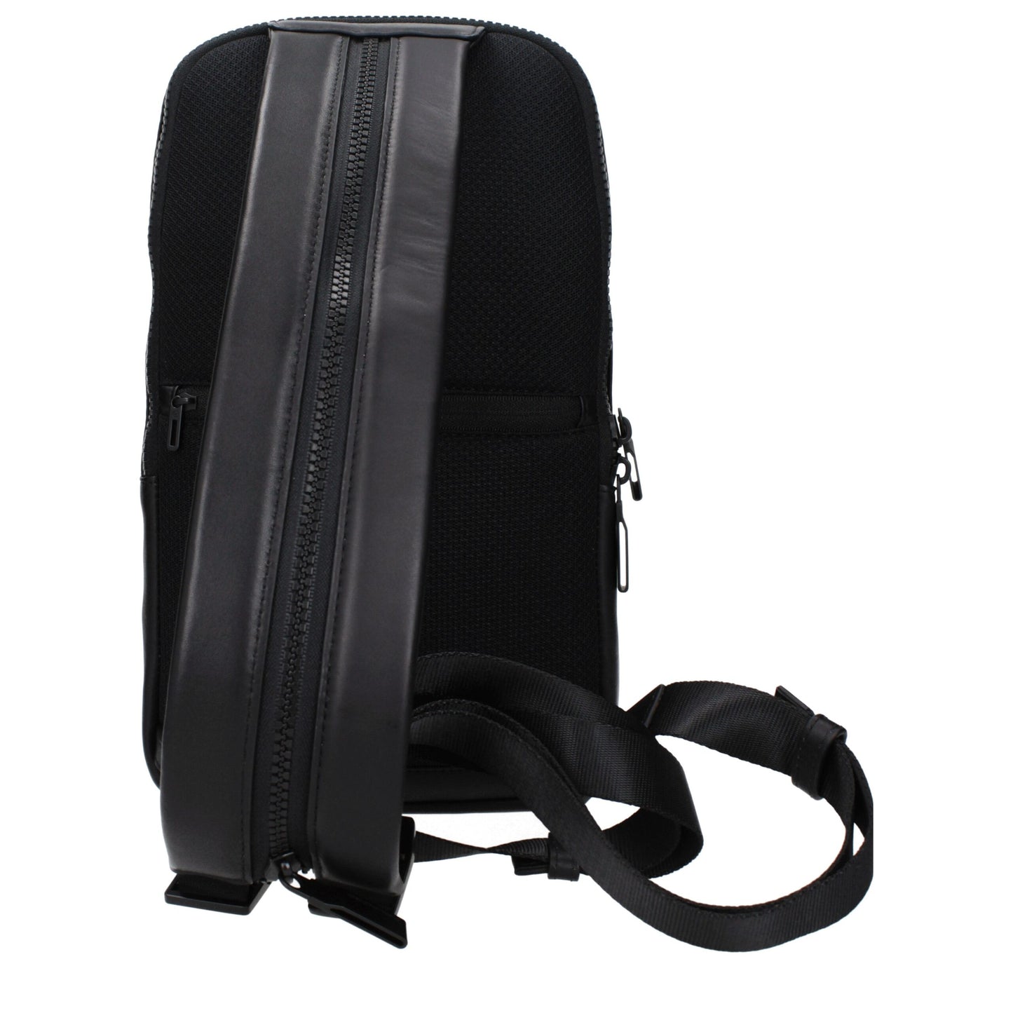 Black Leather Backpack