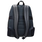 Gray Leather Backpack