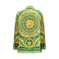Bicolor Silk Pattern Shirt