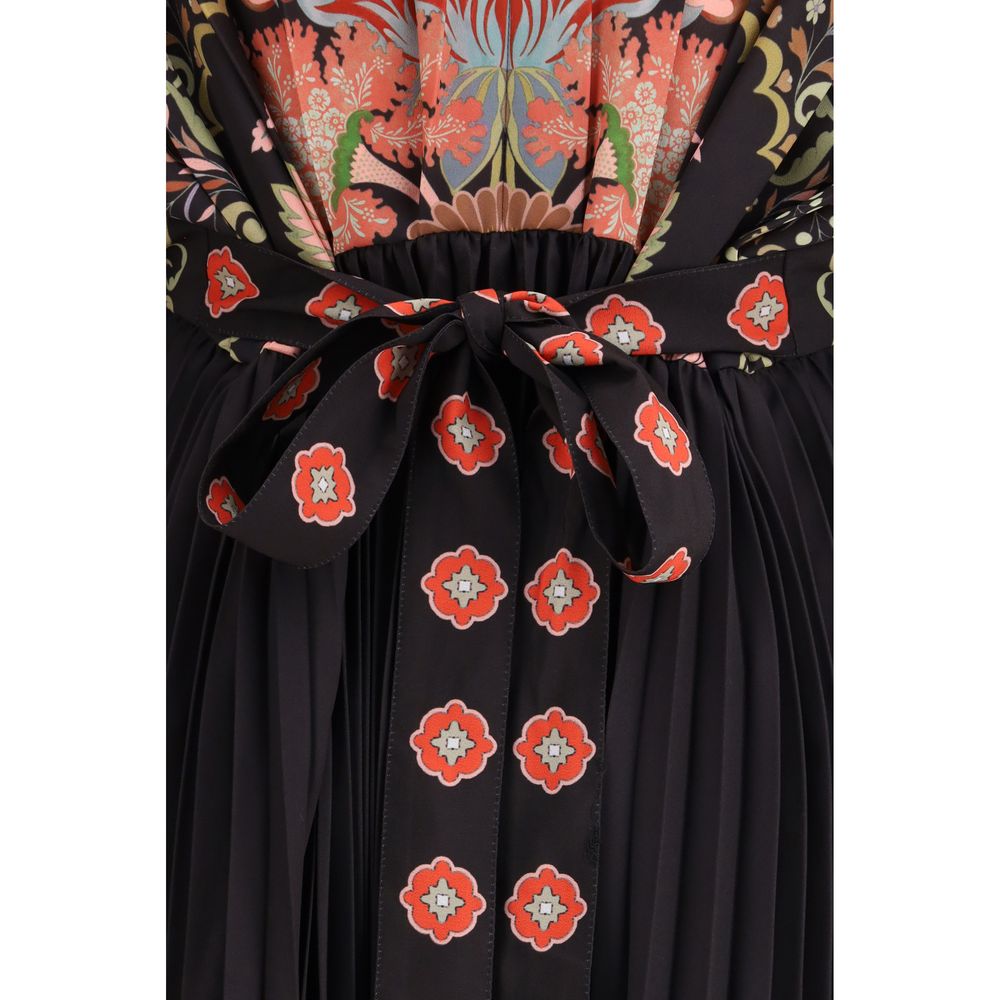 Multicolor Polyester Casual Dress