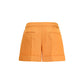 Orange Wool Oves Aries Bermuda Shorts