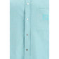 Blue Cotton Dress Shirt