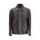 Brown Goatskin Bomber