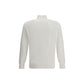 White Cotton Sweatshirt