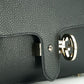 Elegant Black Leather Chain Shoulder Bag