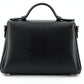 Elegant Black Leather Chain Shoulder Bag