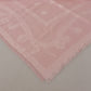 Elegant Pink Silk Blend Logo Scarf