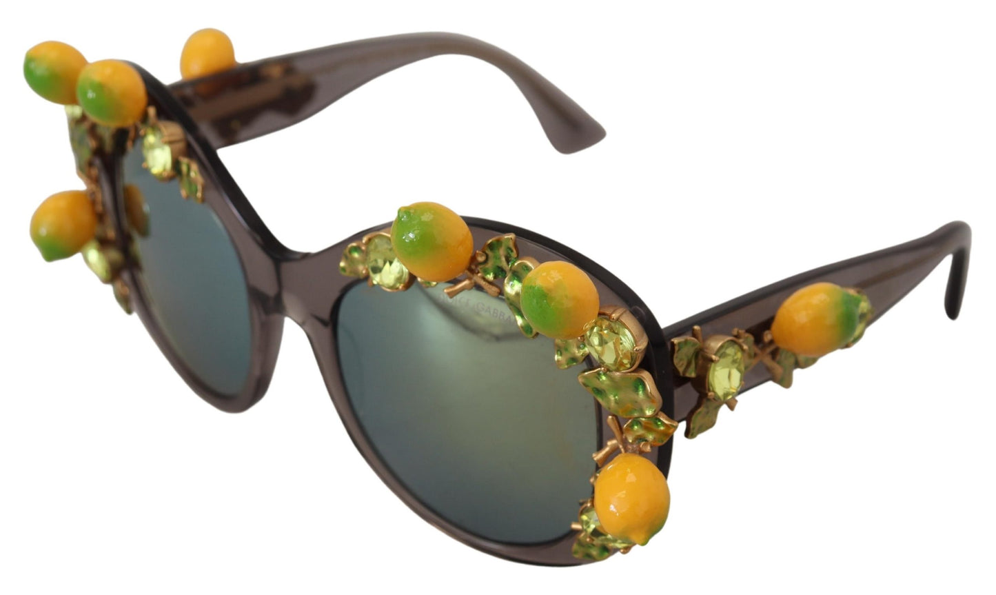 Elegant Crystal Appliqued Women's Sunglasses